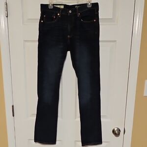 Gap 1969 Slim Dark Denim Blue Jeans